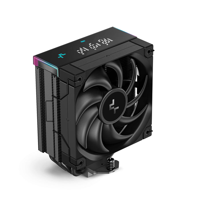 DeepCool AK400 Digital Pro Performance CPU Cooler, 4 Heat Pipe Tower,  Multi-data Point Screen, LGA1851/1700/1200/115X/AM5/AM4 DeepCool AK400 Digital Pro Performance CPU Cooler, 4 Heat Pipe Tower,  Multi-data Point Screen, LGA1851/1700/1200/115X/AM5/AM4